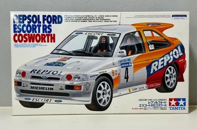 TAMIYA 24171 échelle 1/24 Kit REPSOL FORD ESCORT RS COSWORTH avec pièces à... - Photo 1/4