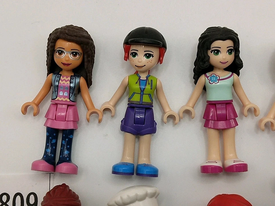 10 Lego Amigos Princesa Minifigura Ariel Navidad Medias Rellenas Niñas 809 Foto 4 de 4