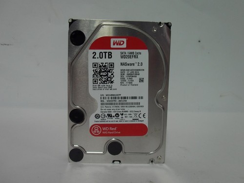 Western Digital WD20EFRX-68EUZN0 2TB HDD 3.5" 64MB Cache SATA Hard Drive (J882)