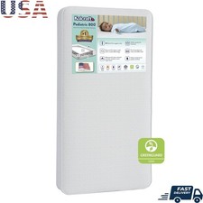 Extra Firm Crib Mattress Waterproof Hypoallergenic Toddler Bed Supportive Coils