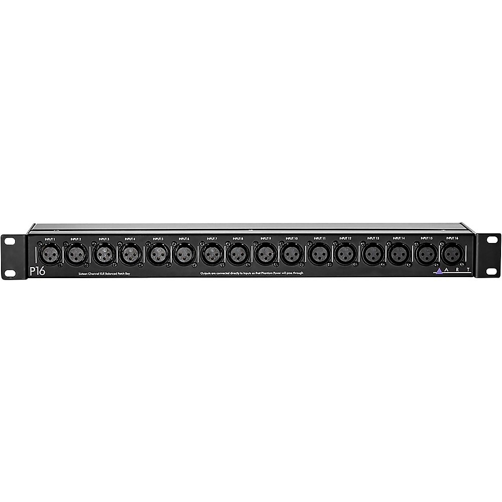 ART P16 XLR 16-Channel Patch Bay for sale online | eBay
