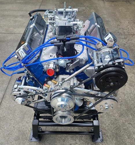 Ford 351 Windsor Roller Cam Engine CVF Racing V-Belt Kit # RECO-351W-ROLL-C-K1 - Picture 1 of 6