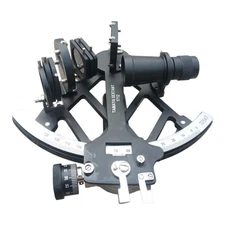 Solid Aluminum Nautical Tamaya Sextant Accurate Working Navigation Vintage 9 in