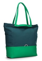 Zwei Fiorella Shopper Shopper Schultertasche Tasche Petrol Blau GrüN Neu