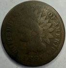 1885 Indian Head Cent Exact Coin Imaged #IND1021