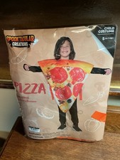 Kids Pizza Slice Halloween Costume Tunic Spooktacular Creations Child Size S