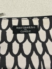 Marimeko Design for Clinique Cosmetic Purse.As New with Tag,Great Retro Design