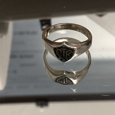 VINTAGE CTR STERLINGSILBER RING SIGNIERT Ring Meister BD MORMON LDS CTR
