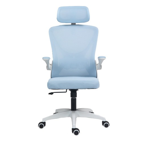 Executive Ergonomic Swivel Chair with Mesh Back Adjustable Headrest Task Chair - Picture 3 of 12