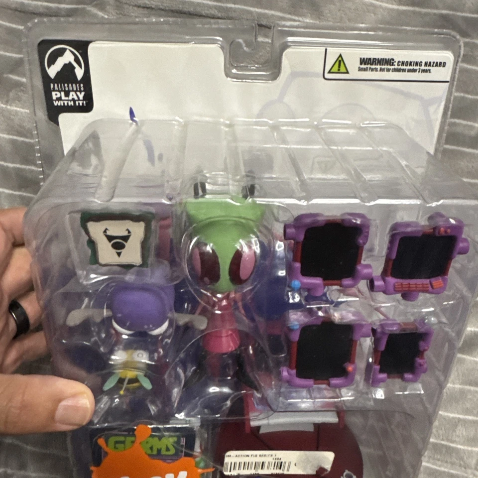 Figura de acción Palisades 2004 Nickelodeon Invader Zim serie 1 Foto 2 de 4