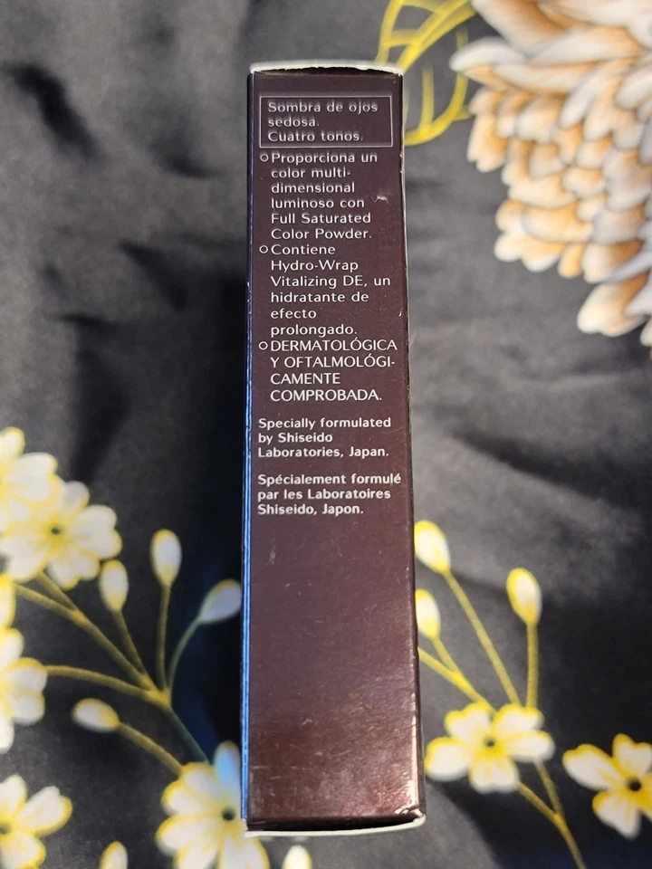 Shiseido Silky Eye Shadow Quad, EARTH AND SKY Q2, GLO. 53517, .08oz. - Image 3 of 4