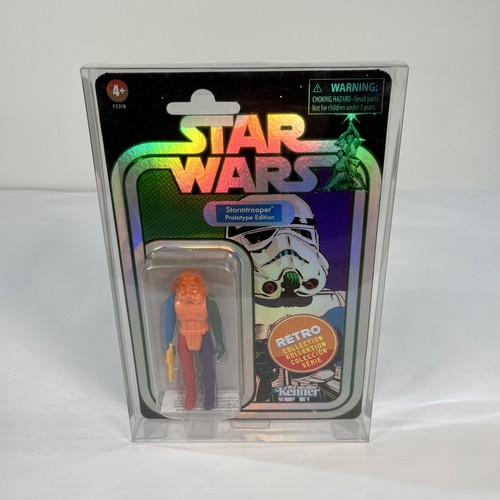 Star Wars Retro Collection Stormtrooper Prototype Figure 3.75” Multi Colour - Foto 6 di 9