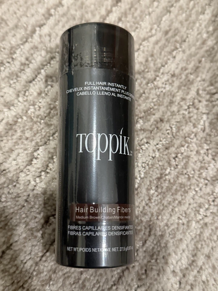 1 x TOPPIK 27,5 (g). Fibras capilares - espesante corrector de pérdida Microhairs Foto 4 de 4