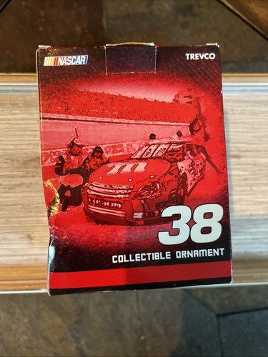 David Gilliland #38 2007 Robert Yates M&Ms Glass Christmas Ornament NASCAR RARE - Picture 3 of 5