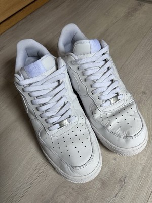 Nike Air Force 1 '07 Triple White Weiß Sneaker NEU Größe 47