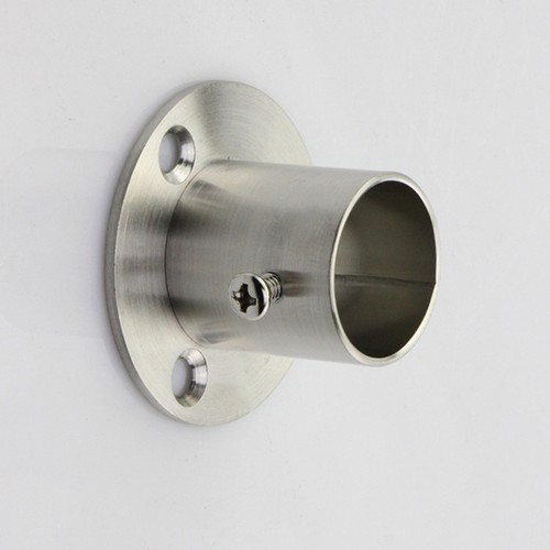 Flangia ispessita 32 mm sedile armadio supporto tubo guida indumenti staffe tenda - Foto 12 di 12