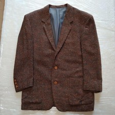 ISSEY MIYAKE MEN Wool Jacket 80s Orange Brush Tag Paris Collection FD AHA