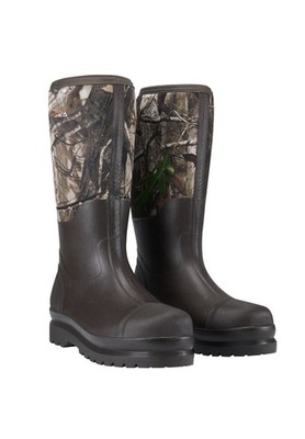 HISEA Men Muck Rain Waterproof Non-Slip Snow Work Waterproof Camo Boot Sz 6 New
