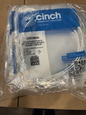 Cinch Johnson RG316 DS SMA MALE to SMA MALE Coax RF Cable Lot Of 50 