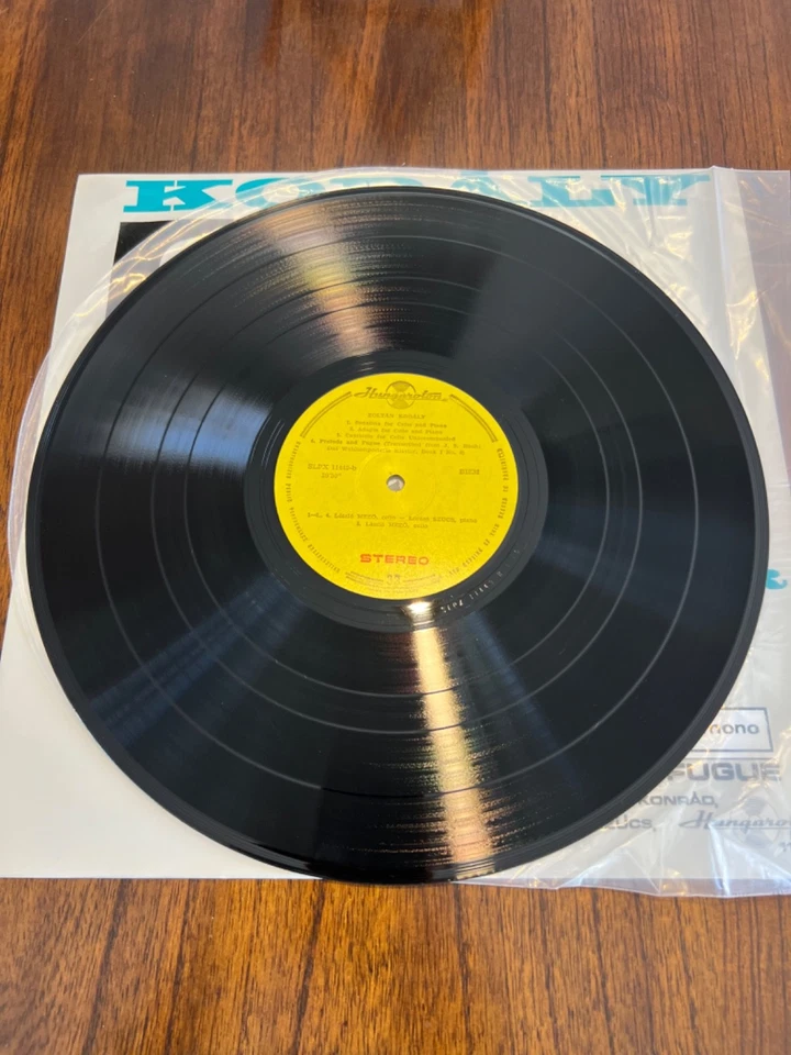 Kodaly Chamber Music Vol.1 Tatrai Varkonyi Hungaroton, LP, Vinyl, Vintage Foto 4 de 4