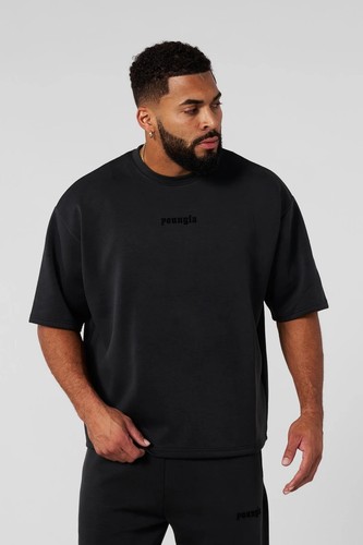 Youngla 4161 Soft AF Tee Charcoal Medium