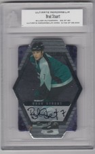 2000-01 ITG Ultimate Memorabilia Silver Autograph Brad Stuart Auto /90 San Jose