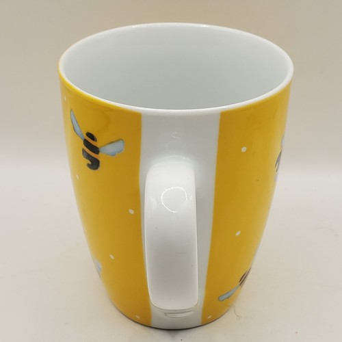 Price & Kensington Porcelain Sweet Bee Mug Yellow Ceramic Tea Coffee 380ml - Picture 4 of 7