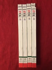 Satco S1902 F6T5/CW Fluorescent Tube 9 Inch Long 4 Pack