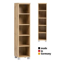 Badezimmer Regal Wandregal Midischrank Hochschrank 30 Cm Breit Eiche