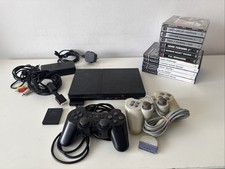 Sony PlayStation 2 PS2 Slim Console & Controller Plus Games & Memory Card