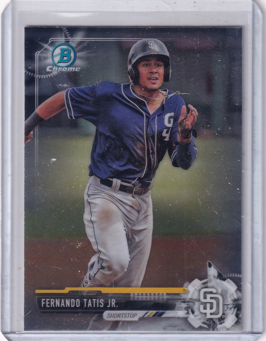 2017 Bowman Draft #BDC-71 Fernando Tatis Jr. Chrome