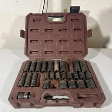 Matco SCPM306V 30-Piece 1/2" Drive Metric ADV 10-24mm Impact Socket Set SEE DESC