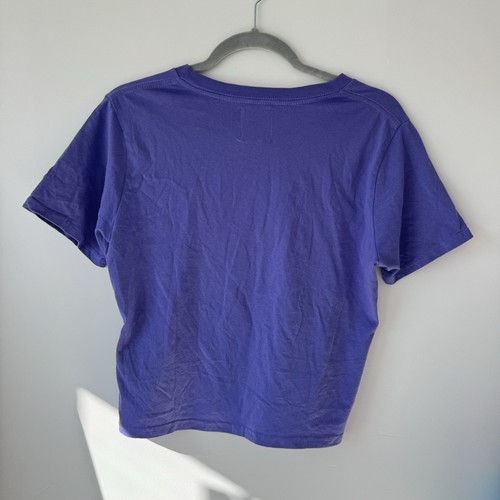 Heaven By Marc Jacobs Purple Mesh Star T Shirt Women’s Size Large Also Fits m - Picture 6 of 7