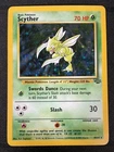 Pokémon Jungle Scyther 10/64 Holo Rare 1999 2000s WOTC Base Set Vintage