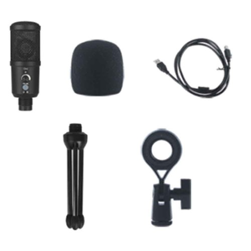 Microphone USB de à Condensateur Antibruit pour PC, Podcast, Microphone5993