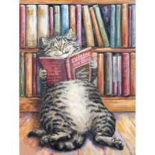 Cat Diamond Art Kit for Adults Home Decor 12 x 16 Inch