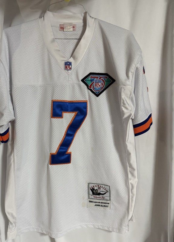 Mitchell & Ness John Elway Broncos 1984 Throwback Jersey Size 48