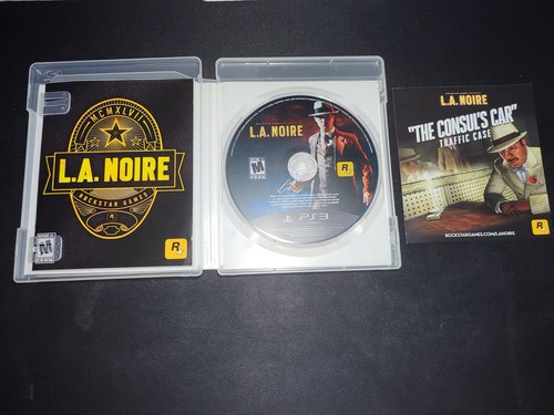 L.A. Noire Sony Playstation 3 PS3 LN perfect condition COMPLETE+Consuls Car DLC! - Picture 4 of 5