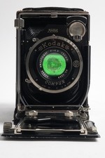 Kodak Recomar 33 9x12 Vintage Folding Camera 135mm f4.5 Lens/828 Film Back