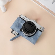 For FujiFilm XE5 Camera Cover PU Leather X-E5 Bag Shell Protective Denim Base