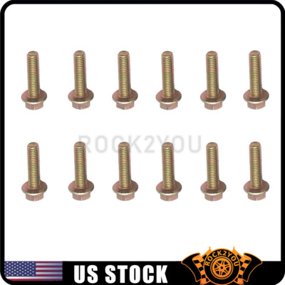 Exhaust Manifold Header Bolts Hardware Kit 03413B for Chevy GMC LS1 LS2 ...