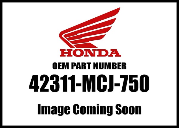 Honda 2000-2012 CB Hinterradseite Farbe 42311-MCJ-750 Neu 42311MCJ750-image