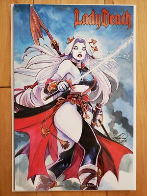 Coffin Comics Lady Death Necrotic Genisis #1 Finale Edition Brian Pulido