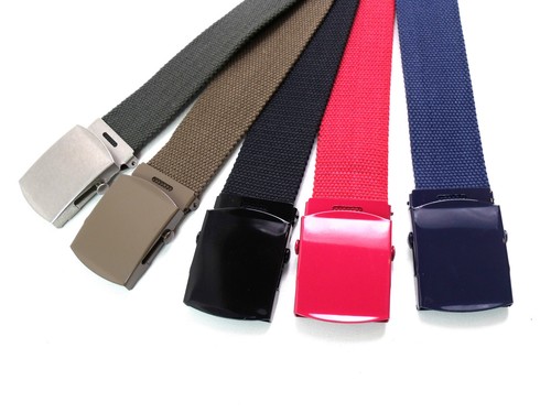 Mujer Hombre Algodón de Alta Calidad Cinturón Tela Fuerte Para Hasta size55.9cm - Imagen 2 de 56