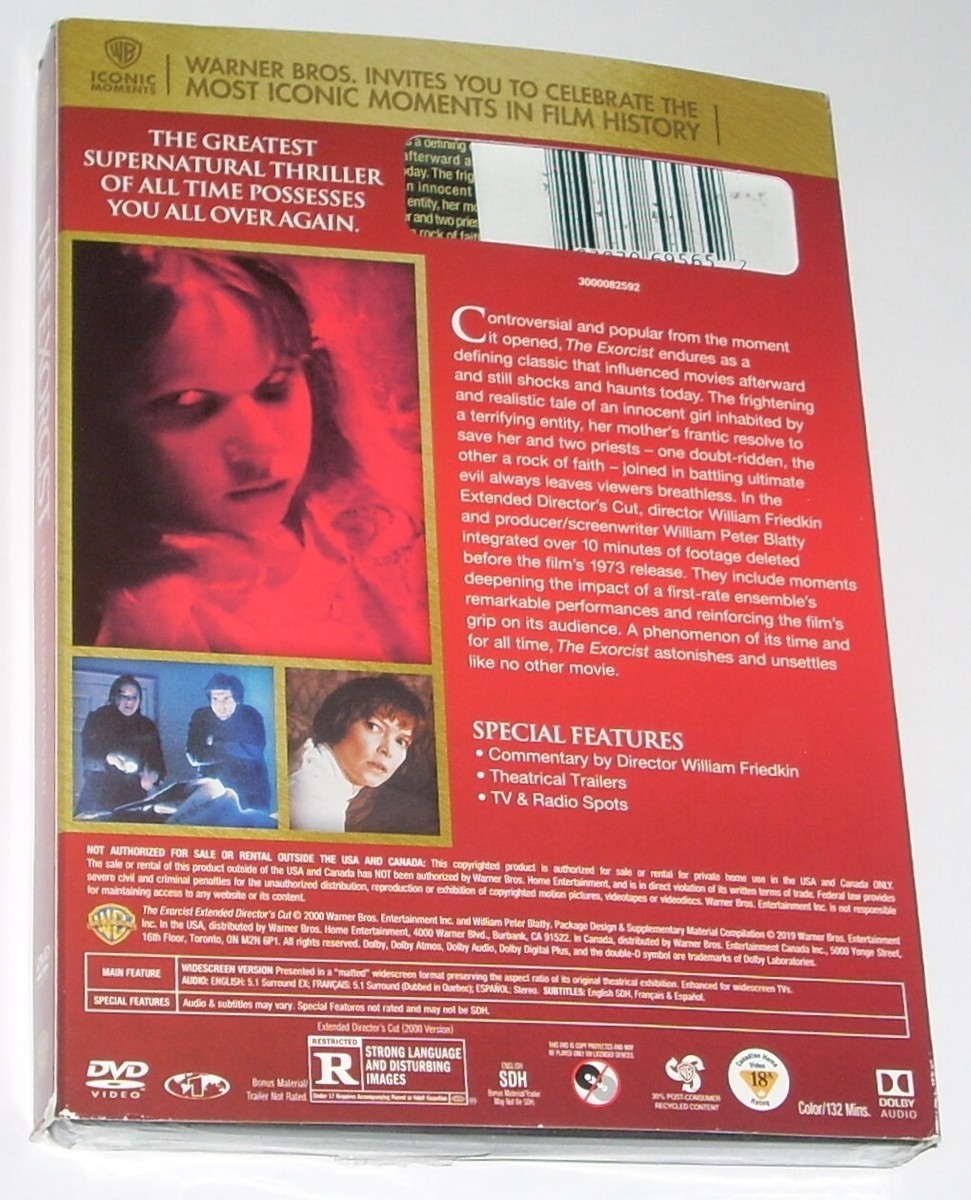 その他 Directors Cut [DVD] NEW The Exorcist DVD Extended Director's Cut Rare Red