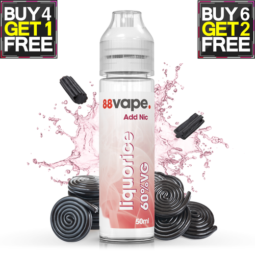 88 Vape E Liquid Juice 50ml Vape Refill 75VG/25PG Nicotine Free Shortfill 0mg - Picture 9 of 66
