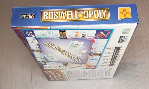 ROSWELL-OPOLY Board Game Late For The Sky Factory Sealed - Picture 4 of 4