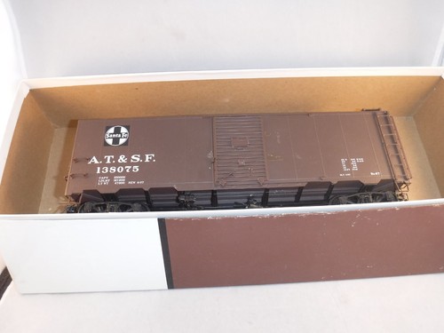 InterMountain escala O 2 rieles ATSF 40' 1937 AAR Sgl-Dr caja toscana #138075 | Condition: New