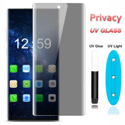 UV Liquid Samsung Galaxy Blickschutz Schutzglas Sichtschutz Panzerfolie Display 