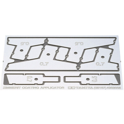 ZIMMERIT BESCHICHTUNGSAPPLIKATOR FÜR 1/35 SCALE PANTHER, TIGER, STUG ETC #35187 TAMIYA